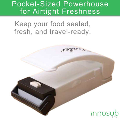 Mini Bag Clips Food Heat Sealing Machine Plastic Portable Packing Bag Sealer