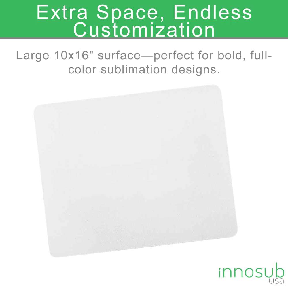 Sublimation Blank Mouse Pad 10"x16"