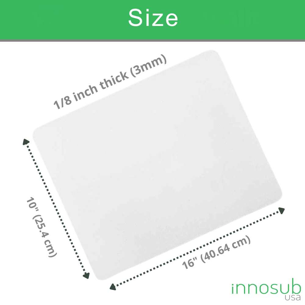 Sublimation Blank Mouse Pad 10"x16"