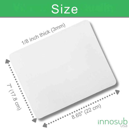 Sublimation Blank Mouse Pad 8.65x7"