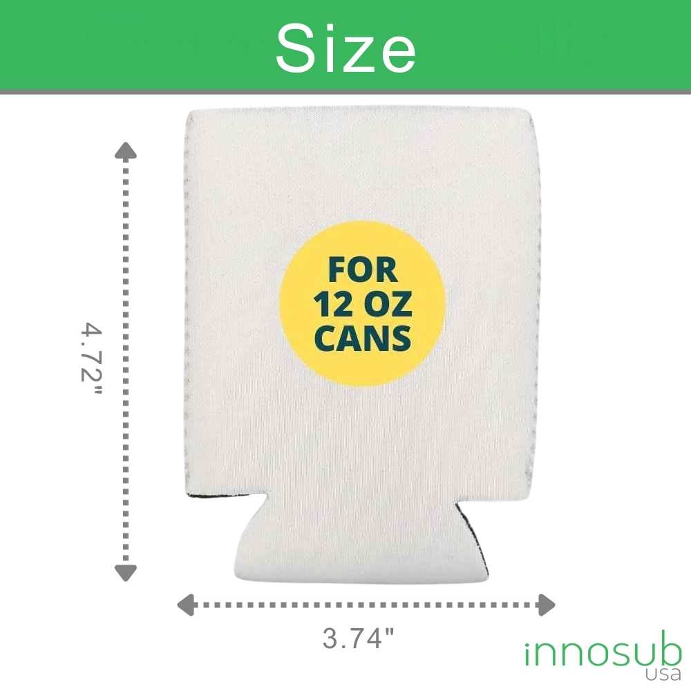 Sublimation Printing Neoprene 12 Oz Can Cooler Blanks | DIY Printing by INNOSUB USA