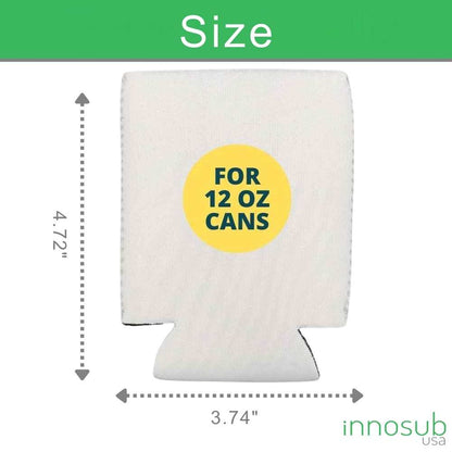 Sublimation Printing Neoprene 12 Oz Can Cooler Blanks | DIY Printing by INNOSUB USA