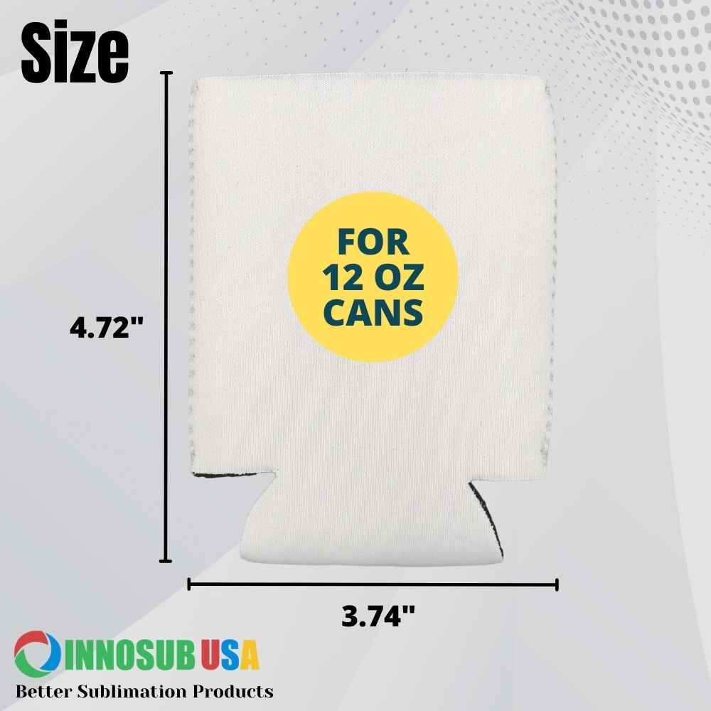 Sublimation Neoprene Can Cooler 12oz