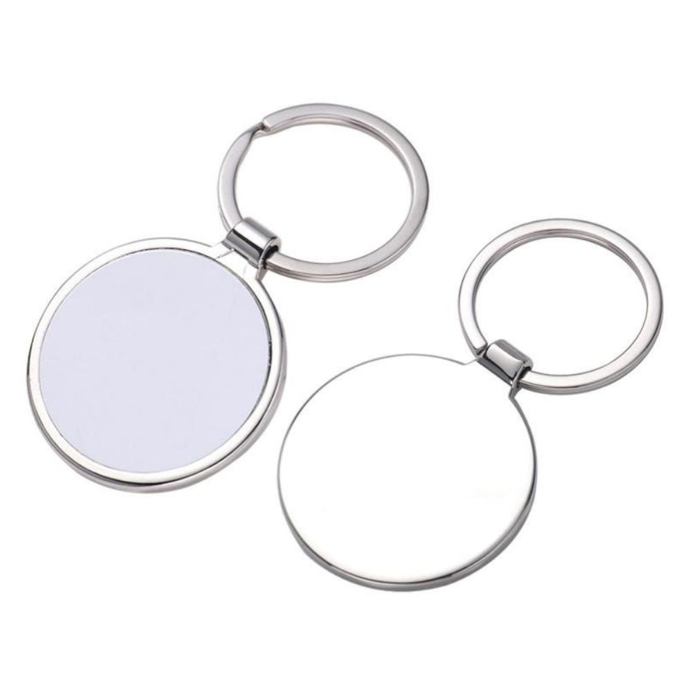 One-sided Framed Imprint Keychain