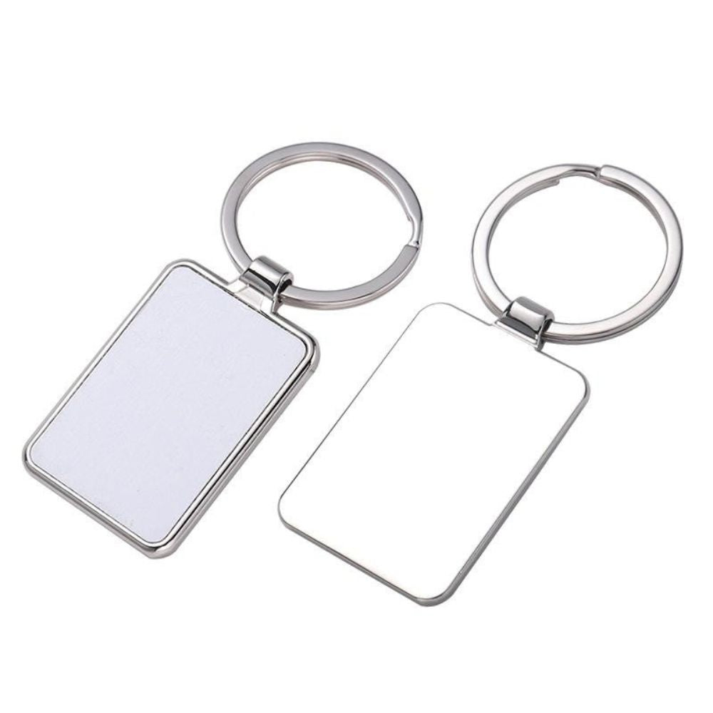 One-sided Framed Imprint Keychain