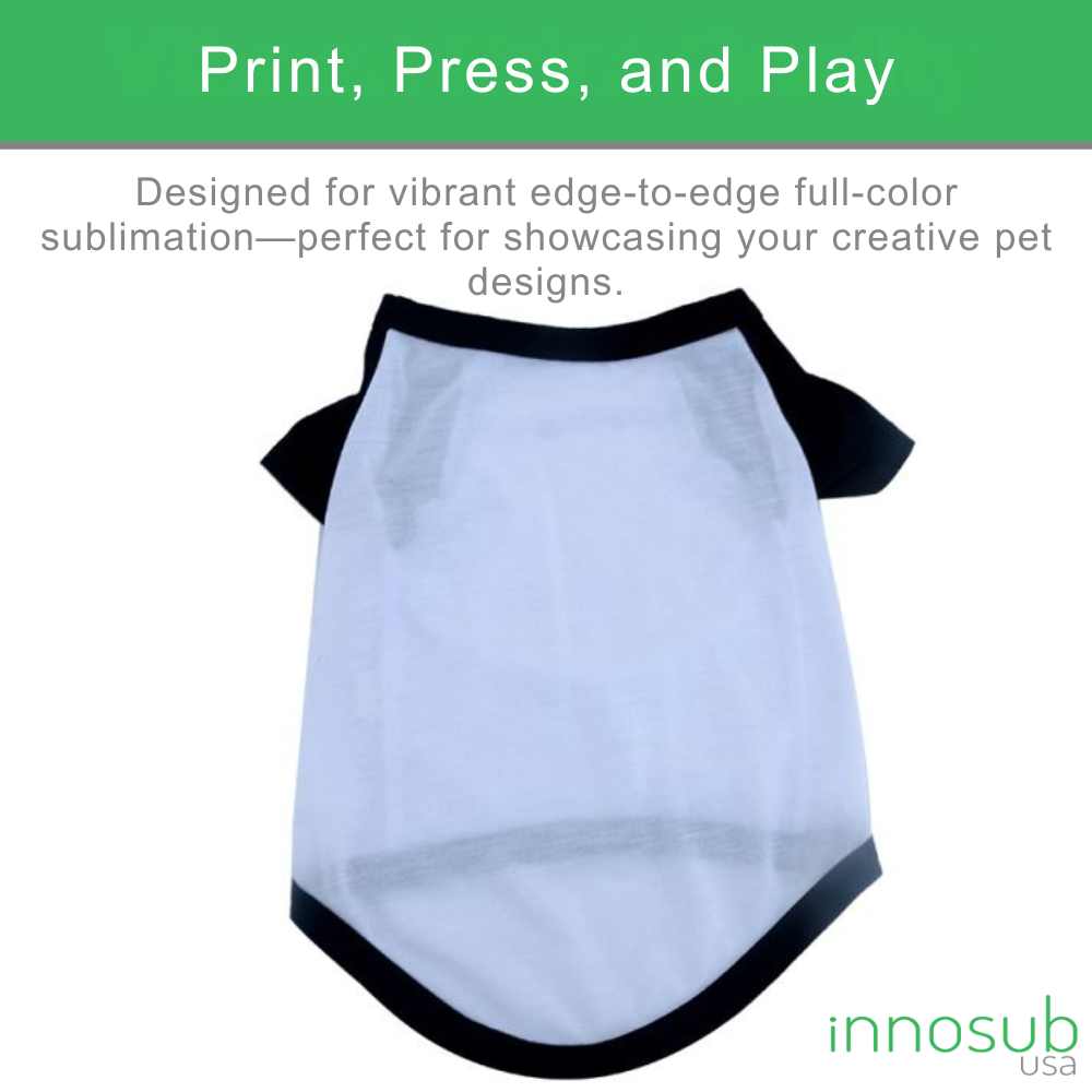 Sublimation Blank Pet Clothing Polyester by INNOSUB USA