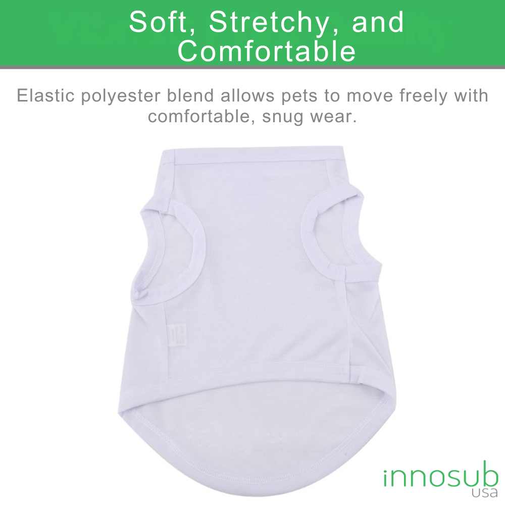 Sublimation Blank Pet Clothing Polyester by INNOSUB USA