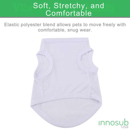 Sublimation Blank Pet Clothing Polyester by INNOSUB USA