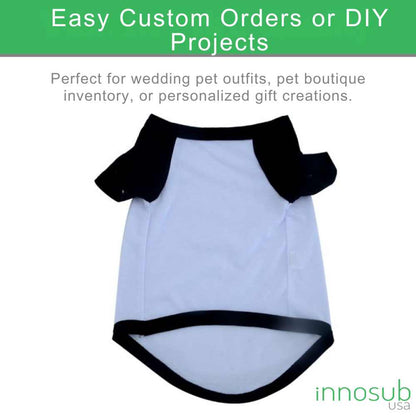Sublimation Blank Pet Clothing Polyester by INNOSUB USA