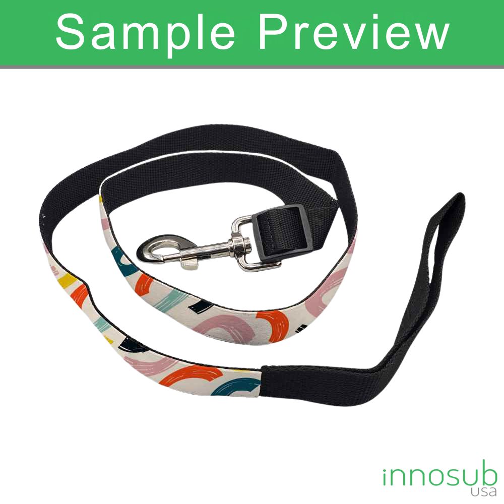 Sublimation Blank Pet Dog Leash Polyester 4 Feet by INNOSUB USA