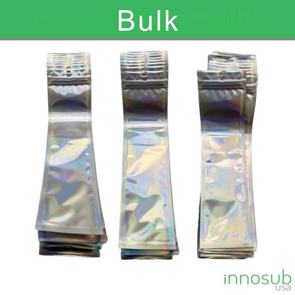 Plastic Silver PP Bag - 8x1.75" - Perfect Size Bookmarks