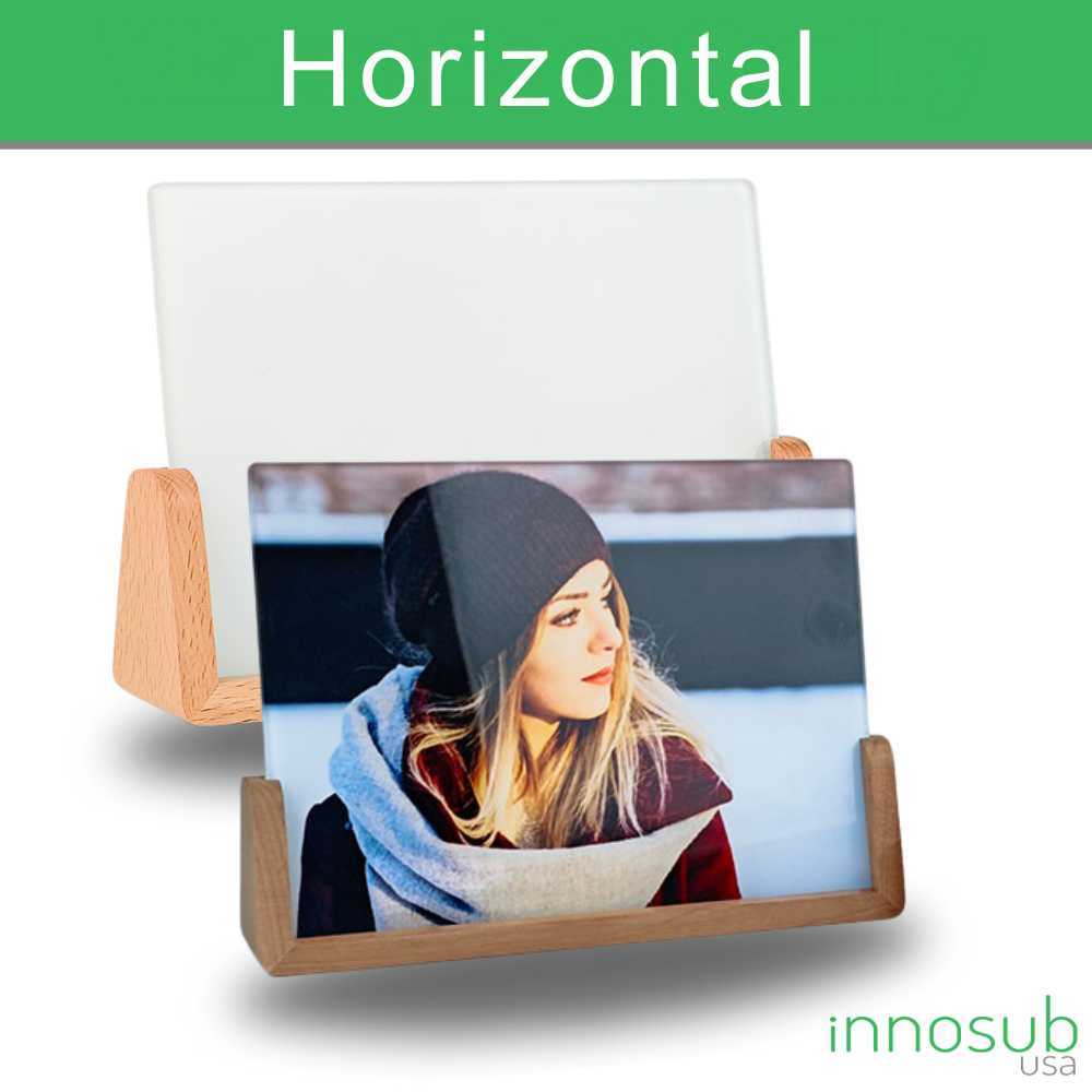 Sublimation Photo Panel Wood Base - Vertical and Horizontal