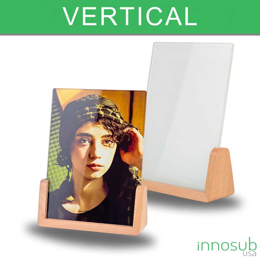 Sublimation Photo Panel Wood Base - Vertical and Horizontal