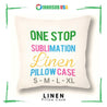 Sublimation blank linen pillow sleeve by INNOSUB USA