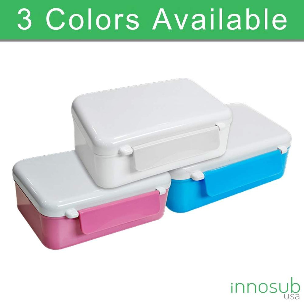 Sublimation Blanks Kids Lunch Box Polymer Double Locking (3D Sublimati ...