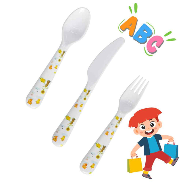  Polymer Kid's Knife Spoon Fork  innosub usa diy