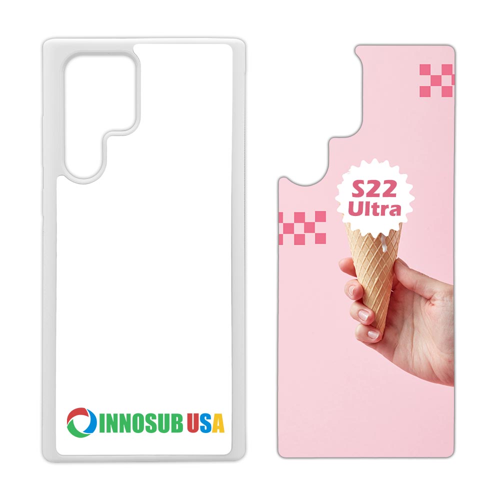 Sublimation Blanks Phone Cases for Samsung Galaxy S24 S23 S22 S21 Ultra | Plus| Rubber