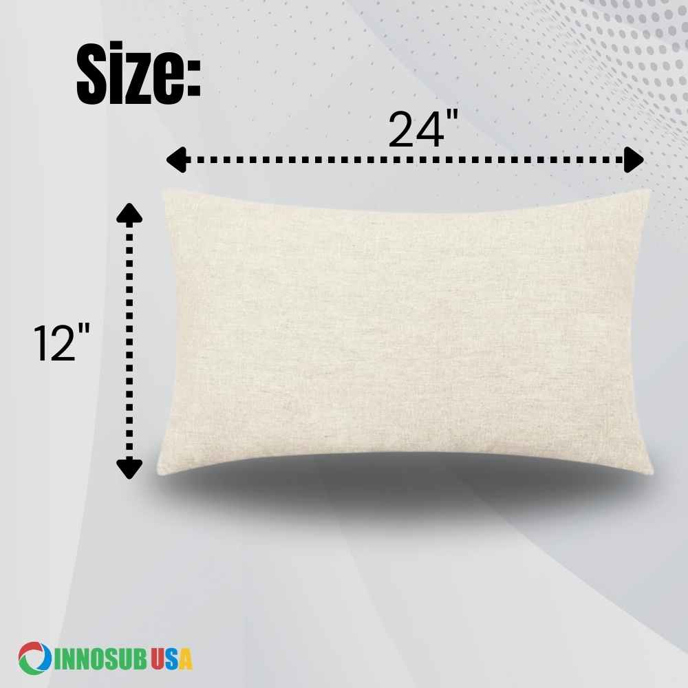 SUBLIMATION BLANKS INNOSUB USA   Pillow Case Blanks for Lumbar Throw Pillow DIY