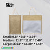 SUBLIMATION BLANKS INNOSUB USA  Tote Bag with Pocket Sublimation blank tote bags CRAFTING
