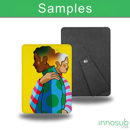 Sublimation Blanks Pu Leather Photo Frame 5x7" with Stand - Frame Collage Display