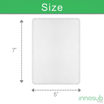 Sublimation Blanks Pu Leather Photo Frame 5x7" with Stand - Frame Collage Display