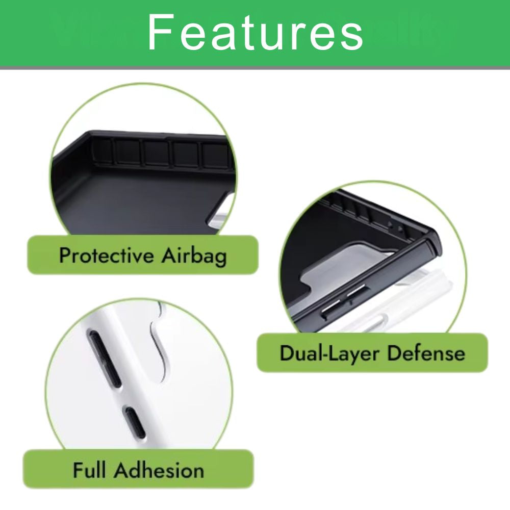 Sublimation Blanks 3D Magnetic Phone Cases for Samsung S26|S25|S24: 2-in-1 Tough Case