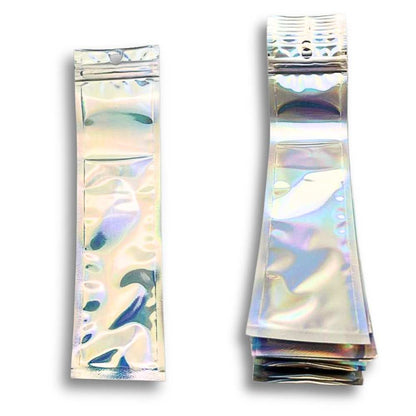 Plastic Silver PP Bag - 8x1.75" - Perfect Size Bookmarks