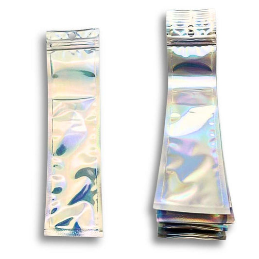 Plastic Silver PP Bag - 8x1.75" - Perfect Size Bookmarks