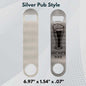  Innosub Usa Sublimation Bottle Opener Silver Pub Style