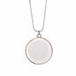 Classic & Versatile: Sublimation Blank Metal Round Necklace Pendant