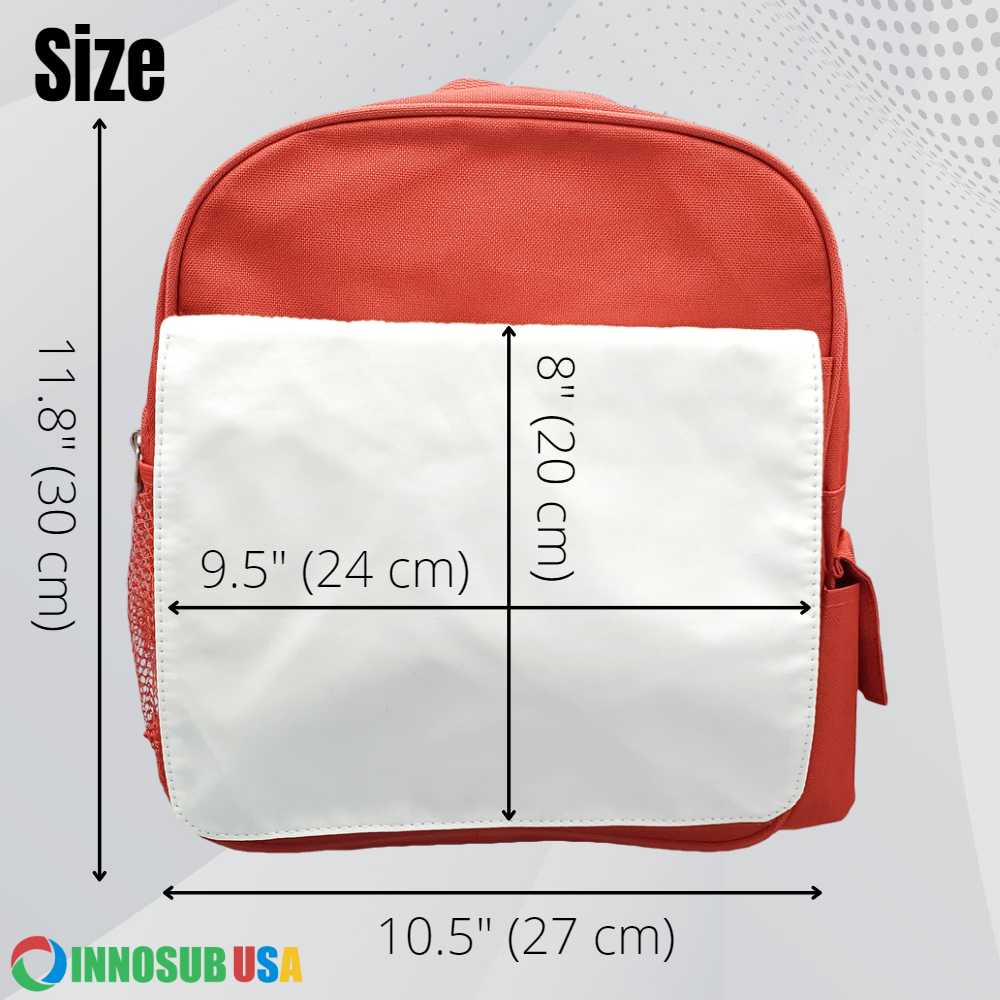 Sublimation Kids Backpack