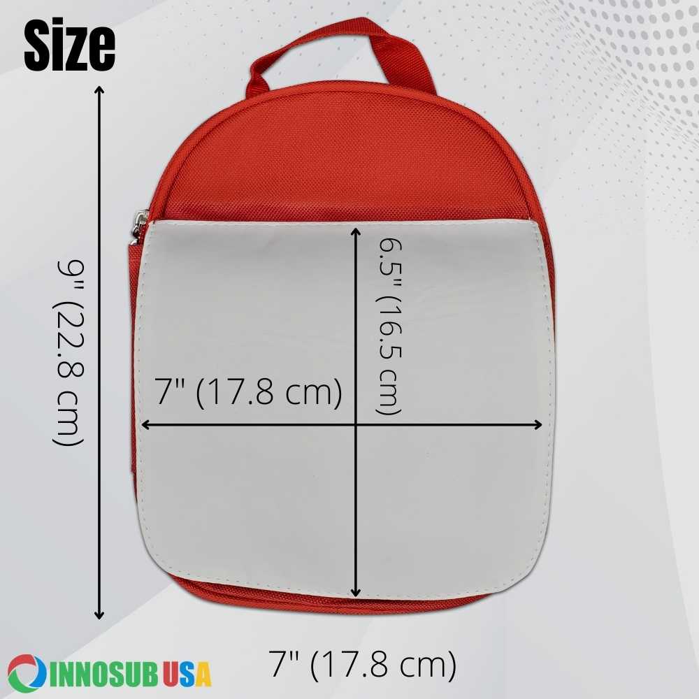 Sublimation Blanks Lunch Bag