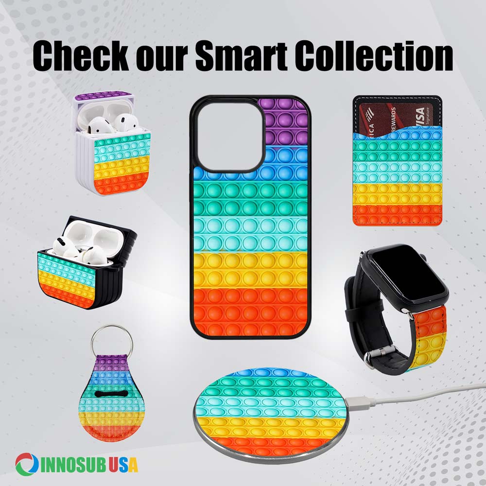 Sublimation Phone Rubber Cases for iPhone 16/15/14/13/12/11 | Aluminum Insert