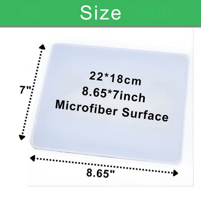 Sublimation Blank Stitched Edge Mouse Pad - 18 x 22cm