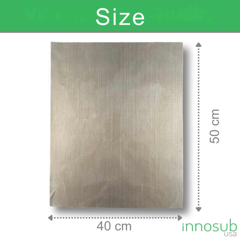 Ultimate Heat Protection: Sublimation Blank White Teflon Sheets (40cm x 50cm)