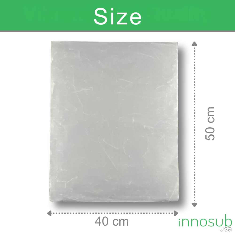 Ultimate Heat Protection: Sublimation Blank White Teflon Sheets (40cm x 50cm)