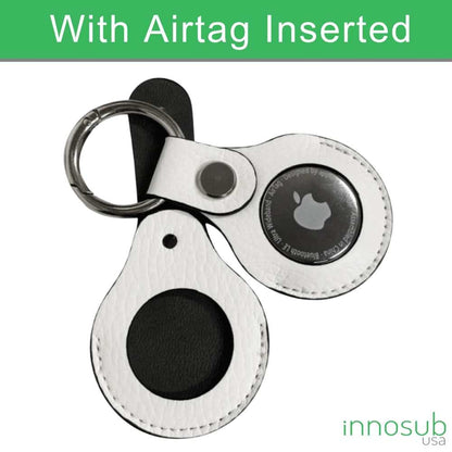 Sublimation Blanks Air Tag Sleeve Holder - Vegan Leather