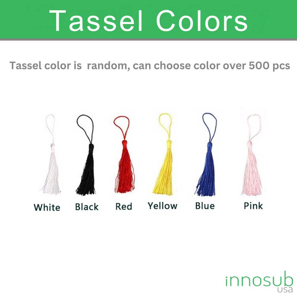Sublimation Blanks Aluminum Bookmark with Tassel