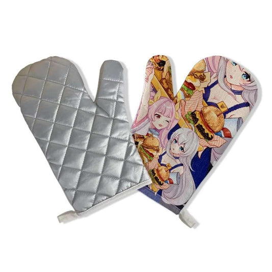 Sublimation Blanks Linen Oven Mitt - Kitchen Oven Hot Pads in Style