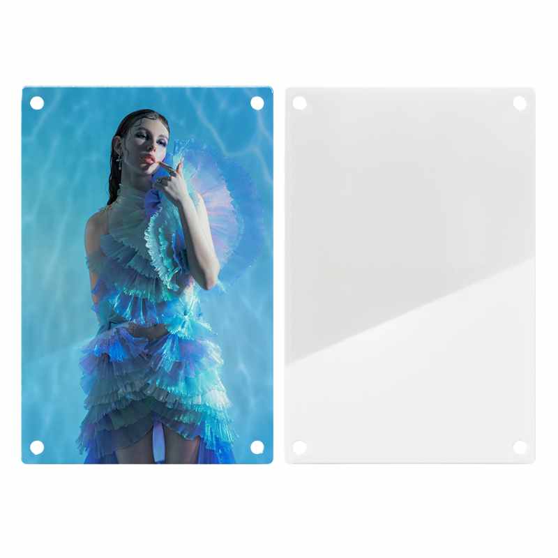 Sublimation Blanks Photo Anti-explosion Tempered Glass Picture Frames Floating Sublimation