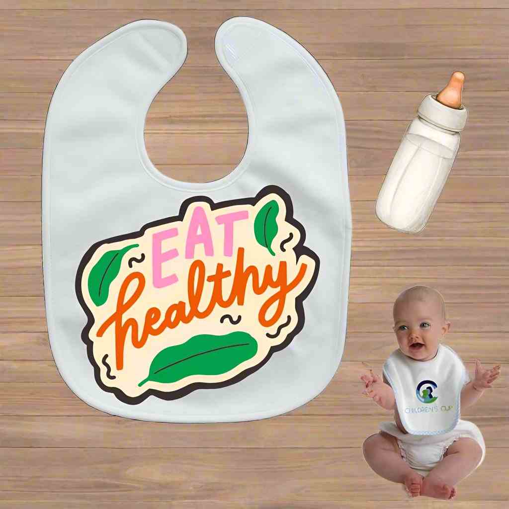 Sublimation Crystal Velvet Baby Bib 25_19.5cm innosub usa Los angeles