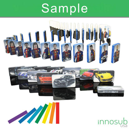 Sublimation Blanks Dominoes - Polymer Domino Game Set
