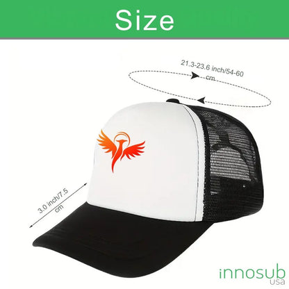 Sublimation Mesh Hat - Black