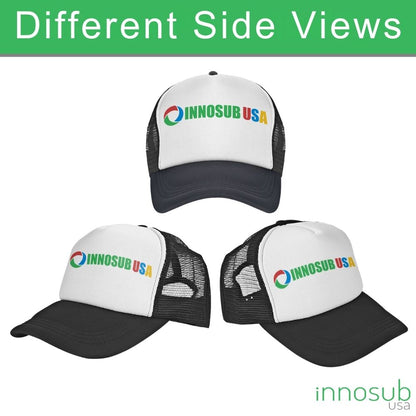 Sublimation Mesh Hat - Black