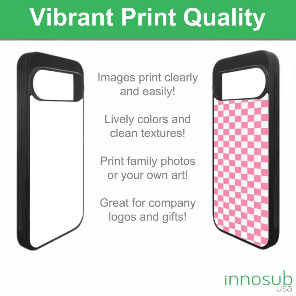 Sublimation Phone Rubber Cases for Google Pixel - Aluminum Insert
