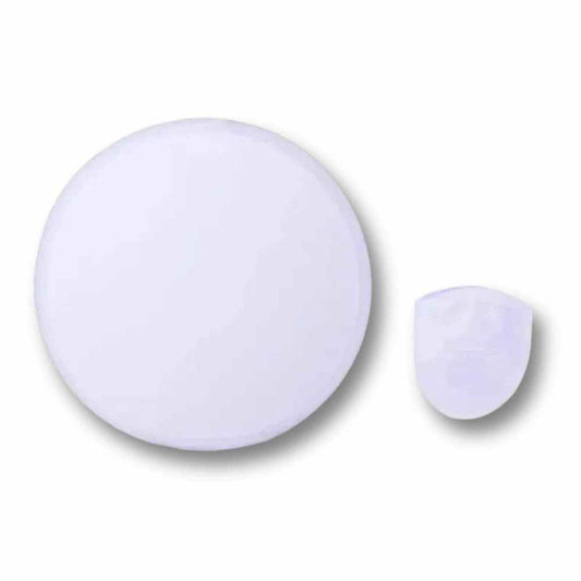 Cool & Custom: Sublimation Blank White Polyester Round Foldable Pop Disc Fan