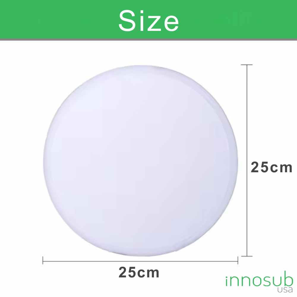 Cool & Custom: Sublimation Blank White Polyester Round Foldable Pop Disc Fan