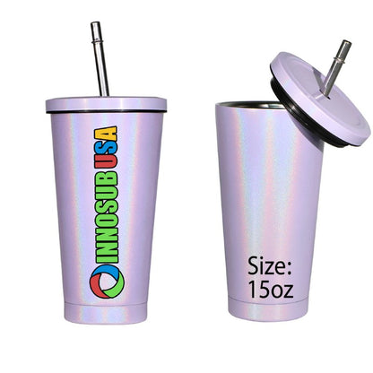 Sublimation tumbler blank white 15 oz cricut