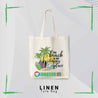 Sublimation blank linen tote bag by INNOSUB USA