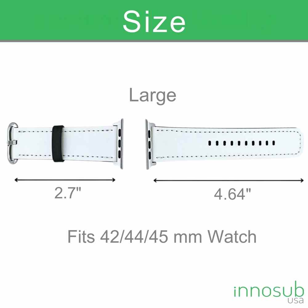 Sublimation Printing Watch Band Blanks Compatible with Apple Watch 38-45mm